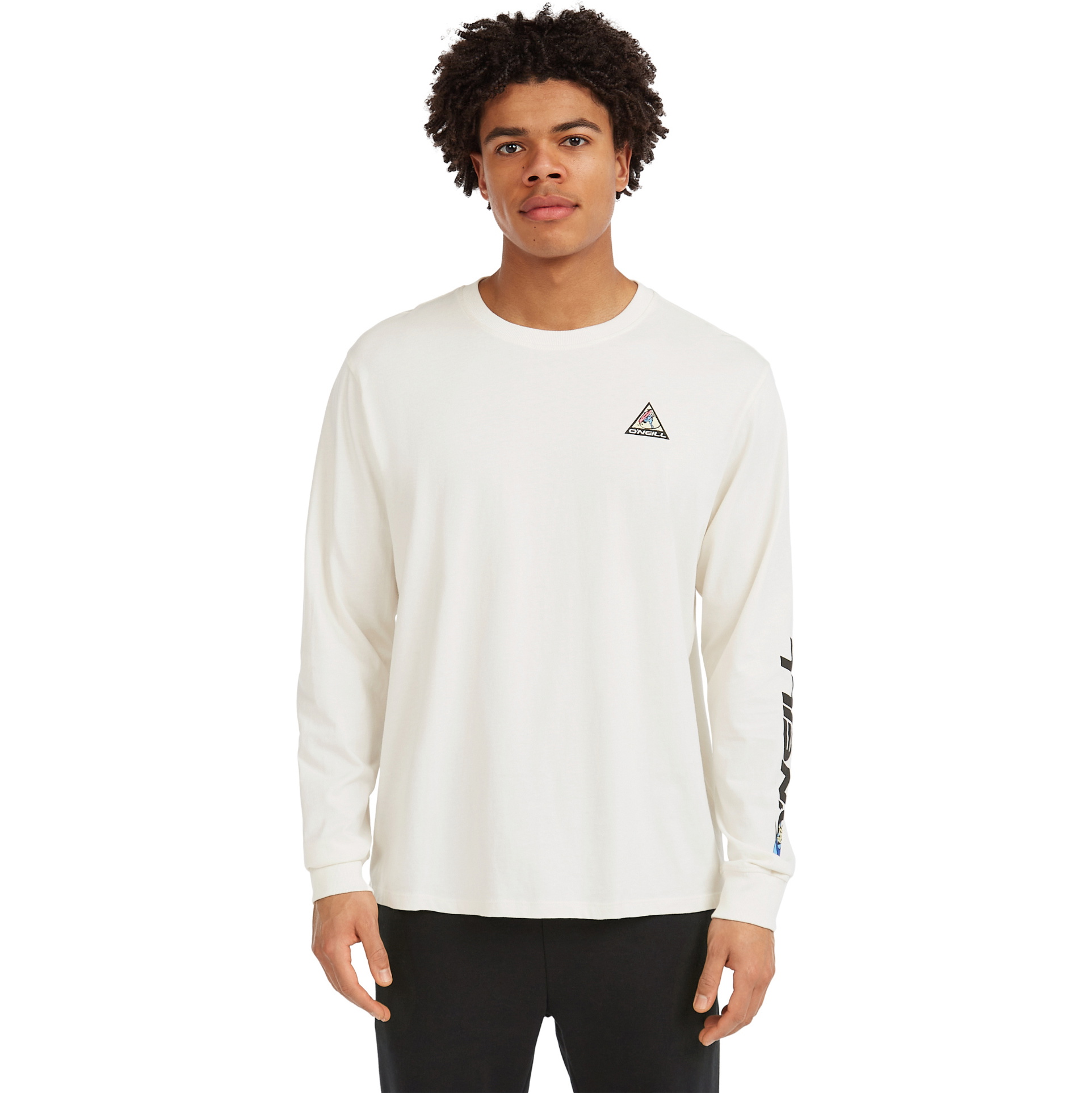 2025 O'Neill Mens FWC'Play Long Sleeve T-Shirt 2850314 - Snow White